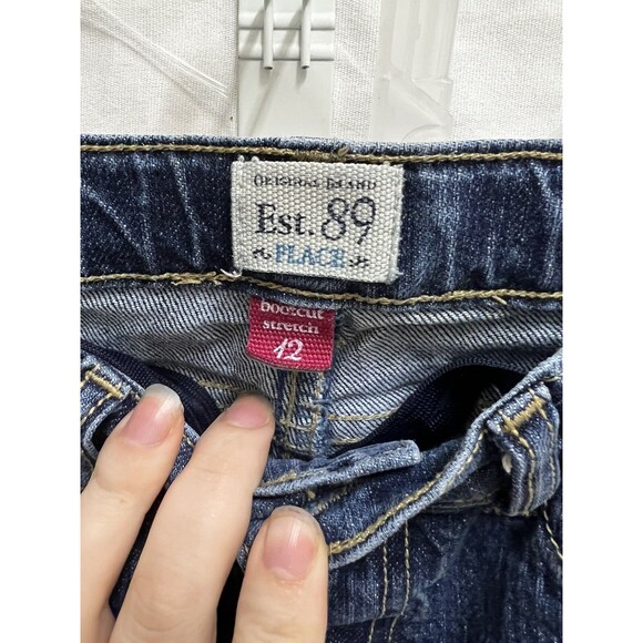 childrens place bootcut stretch 12 adjustable waist - Picture 4 of 4